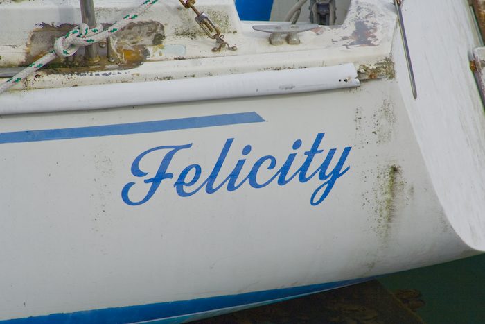 boat named Felicity