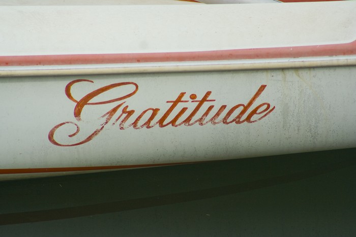 boat named Gratitude