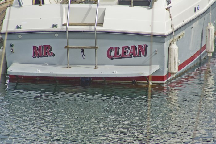 boat named Mr Clean