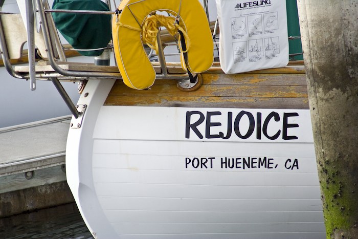 boat named Rejouice