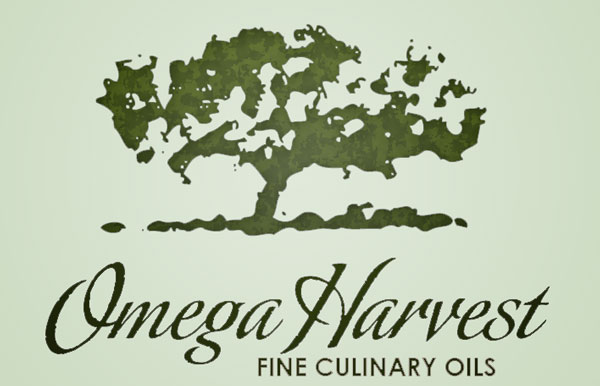 Fine oil logo using a stylized tree